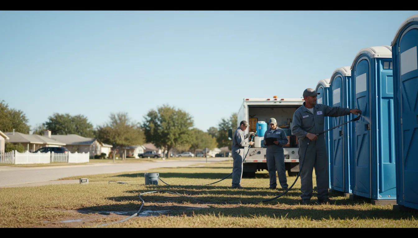 Long-Term Portable Toilet Rental in Grayson, GA near me